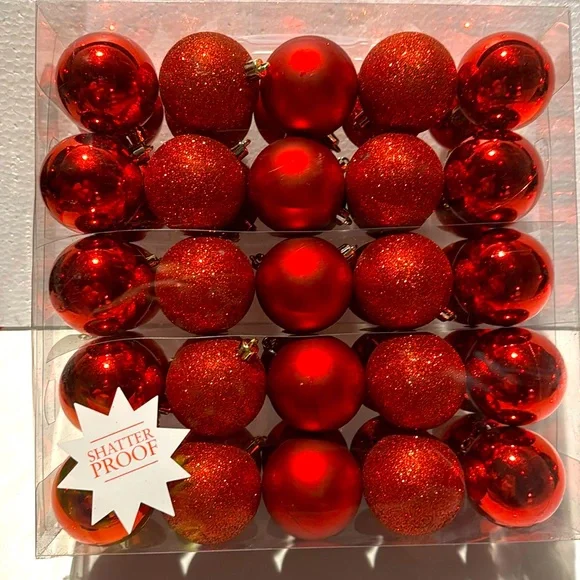 hobby lobby box of 50 christmas ornaments new - Picture 1 of 5